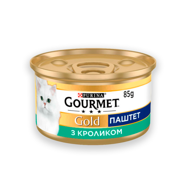 Gourmet Gold паштет для котів із кроликом, 85 г