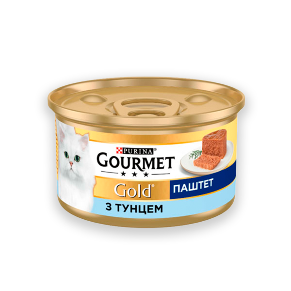 Gourmet Gold паштет для котів із тунцем, 85 г