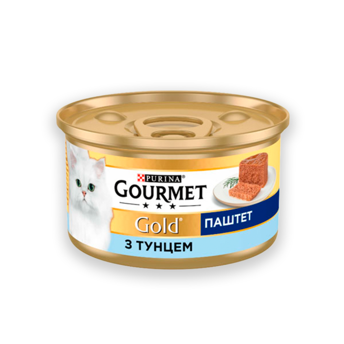 Gourmet Gold паштет для котів із тунцем, 85 г