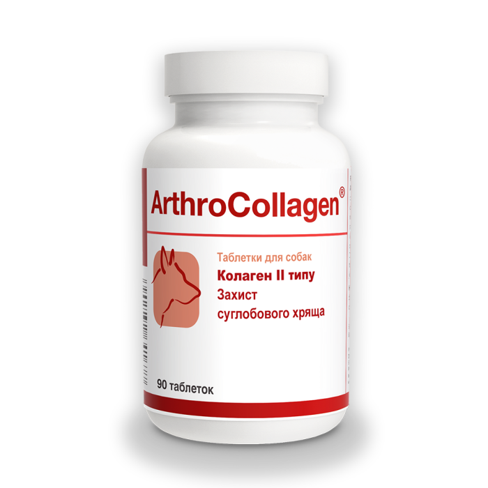 Dolfos ArthroCollagen Вітамінний комплекс для зміцнення опорно-рухового апарату у собак, 90 таблеток