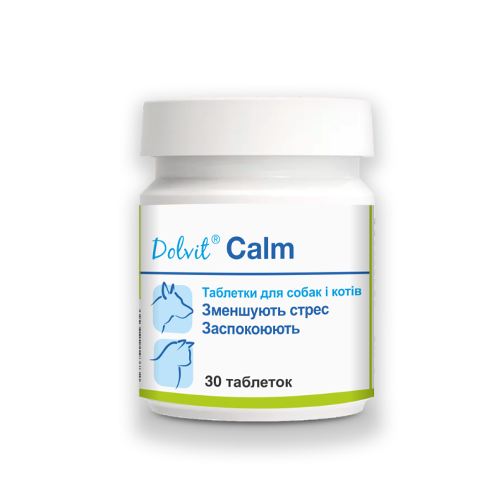 Dolfos Dolvit Calm для зменшення стресу у собак та кішок