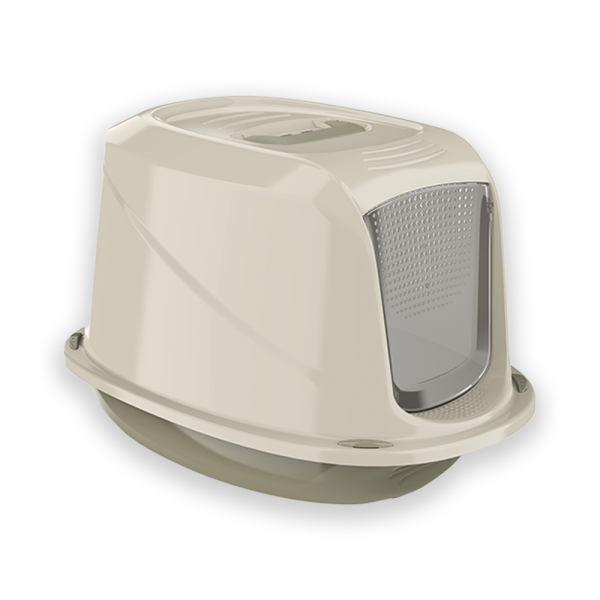 Georplast Galaxy Deluxe Туалет для котів закритий з ручкою та фільтром, 45x36x31.5 см