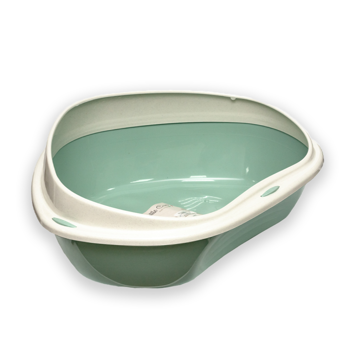 Туалет кутовий для котів Georplast Shuttle Corner 58x48x20,5 см