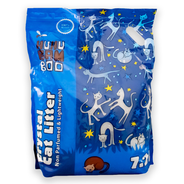 Наповнювач для котячих туалетів SILICA GEL CRYSTAL CAT силікагелевий 7.2 л